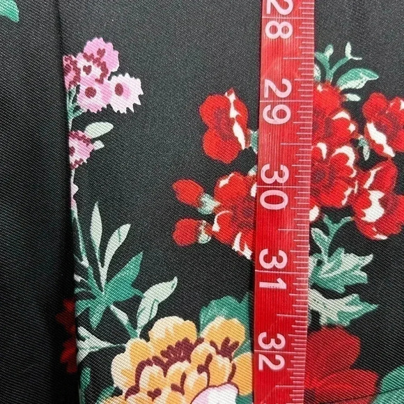 B Smart Fit N Flare Black Floral Sweetheart Girls XS/S EUC Dress - Picture 10 of 15